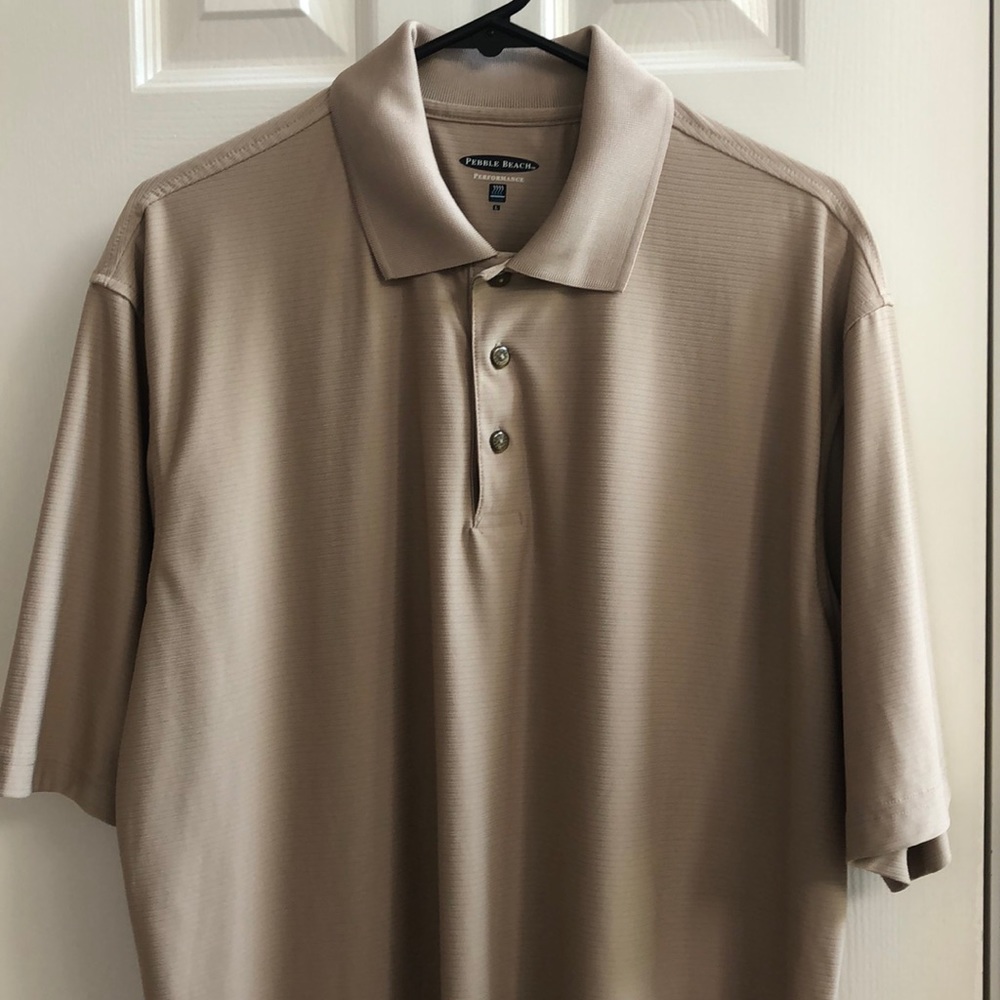 Pebble Beach Performance Golf Polo Shirt ⛳